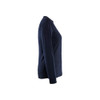 BLAKLADER 3467 T-Shirt Navy Blue (Women) in Inherent Flame Resistant Jersey – side view; Features Inherent flame resistant; Antistatic quality; UV protected