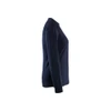 BLAKLADER 3467 T-Shirt Navy Blue (Women) in Inherent Flame-Resistant Jersey – side view; Features Inherent flame resistant; Antistatic quality; UV protected
