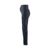 BLAKLADER 7101 Service Regular Fit Trouser Dark Navy Blue (Women) in Stretch PolyCotton Twill with Kneepad Pockets – alternate side view; Holster Pockets false, Kneepad Pockets true, Features 2-way stretch; Stretch panels; Pre-bent legs