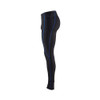 BLAKLADER 1840 Trouser Black / Cornflower Blue in Moisture-Wicking Polyester Rib Knit – alternate side view; Holster Pockets false