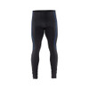 BLAKLADER 1840 Trouser Black / Cornflower Blue (Men) in Moisture-Wicking Polyester Rib Knit – product display image; Holster Pockets false