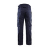 BLAKLADER 1417 Regular Fit Trouser Navy Blue (Men) in Inherent Flame-Resistant Ripstop with Kneepad Pockets – front view; Holster Pockets false, Kneepad Pockets true, Features Inherent flame resistant; Antistatic quality; Water repellent; PFAS free
