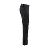 BLAKLADER 1556 Craftsman Trouser Black (Men) in Lightweight Cotton Canvas 270 gsm with Kneepad Pockets – side view; Holster Pockets false, Kneepad Pockets true