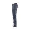 BLAKLADER 1428 Trouser Mid Grey in Cotton – side view; Holster Pockets false