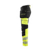BLAKLADER 1125 High Vis Trouser Black / Hi-Vis Yellow in Polyester with Holster Pockets and Kneepad Pockets – alternate side view; Holster Pockets true, Stretch false
