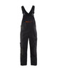 Experience ultimate comfort in the BLAKLADER Black / Red Bib-Overalls (2695)—designed with Kneepad Pockets, Stretch and crafted from Ripstop.