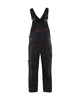 Experience ultimate comfort in the BLAKLADER Black / Red Bib-Overalls (2695)—designed with Kneepad Pockets, Stretch and crafted from Ripstop.