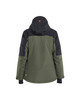 The BLAKLADER Womens Winter Jacket model 4707 in Forest Green/Black offers Windproof protection, Insulated functionality, and is tailored in robust Waterproof Polyester for all‑day comfort.