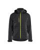 Built for adventure, the BLAKLADER Jacket model 4743 in Black/Yellow features Hybrid, Waterproof technology, and rugged Softshell fabrication.
