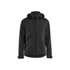BLAKLADER 4743 Jacket Black / Black in Waterproof 4-Way Stretch Softshell – product display image