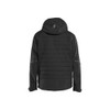 BLAKLADER 4743 Jacket Black / Black (Men) in Waterproof 4-Way Stretch Softshell – front view; Features 3-layer softshell; Breathable; Detachable hood; Half lined, Stretch true
