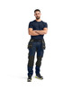 Trust BLAKLADER workwear: the Work Pants model 1970 offering Detachable Holster Pockets and made from 2-Way Stretch ensures durability.