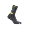 BLAKLADER 2501 Winter Sock Black Melange in Wool Blend – product display image; Gender Unisex