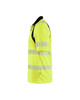 BLAKLADER Polo Shirt | 3595 High Vis Yellow / Black Polo Shirt with Reflective Tape, UV Protection in Polyester