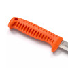 A handle made from bio-based plastic designed to minimize material use and environmental impact.
