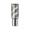 BOHRCRAFT 1950 Annular Cutter 13mm x 30mm 3/4" Weldon Shank – front view; HSS, Application Hole Cutting, Features 30mm Overall Length, Range PROFI PLUS