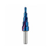 BOHRCRAFT 1767 HSS Step Drill 12mm – front view; 4-12mm, Application Drilling, Cutting Teeth Step Geometry, Features Spiral Flute