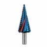 BOHRCRAFT 1767 Step Drill 30mm – front view; 4-30mm, HSS, Application Drilling, Cutting Teeth Step Geometry