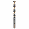 BOHRCRAFT 1201 HSS-G Twist Drill 3mm (Pack of 10) – front view; Fully Ground, 3 diameter, TURBO, Application Drilling