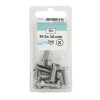 The HSI M5 x 16mm Countersunk Head Bolts with Nuts are manufactured to DIN 965 standards, ensuring precision, strength, and reliability. Made from A2 stainless steel, these bolts offer excellent corrosion resistance, making them suitable for indoor and