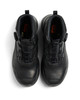 The boots have a metal free composite toe cap and a soft, flexible nail penetration protection that meets tough standards with thinner 3 mm nails.