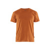 BLAKLADER 3531 T-Shirt Rust (Men) in Cotton Single Jersey 150 gsm – product display image; Application Short Sleeve, Holster Pockets false, Features 100% cotton