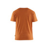 BLAKLADER 3531 T-Shirt Rust (Men) in Cotton Single Jersey 150 gsm – front view; Application Short Sleeve, Holster Pockets false, Features 100% cotton