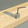 KNAPP K372 RICON 80/40 Universal Wooden Connector allow for concealed connections, ensuring a clean aesthetic while offering universal compatibility with wood, steel, and concrete materials.