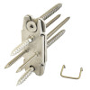 The KNAPP K275 RICON 80/30 Universal Wooden Connector are designed for timber frame construction, providing a robust and versatile connection solution in stainless steel.