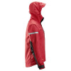 Red Soft Shell Jacket with Hood, a hardwearing workwear Red Soft Shell Jacket with Hood, a hardwearing workwear