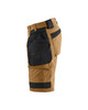 BLAKLADER Shorts | 1702 Nougat Craftsman Shorts with Holster Pockets in 4-Way Stretch BLAKLADER Shorts | 1702 Nougat Craftsman Shorts with Holster Pockets in 4-Way Stretch