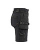 BLAKLADER Shorts | 7124 Black Womens Craftsman Shorts with Holster Pockets in 4-Way Stretch BLAKLADER Shorts | 7124 Black Womens Craftsman Shorts with Holster Pockets in 4-Way Stretch