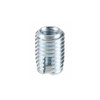 RAMPA TYPE BAV Threaded Insert 10mm M6 8mm Steel Silver Zinc – front view; 8 high, Application Metal and plastics fastening, Features hardened, Mounting Type Self-tapping / screw-in