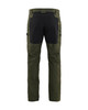 BLAKLADER Trousers | 1459 Service Stretch Forest Green Trousers with Polyester