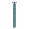 RAMPA KS Bolt Countersunk Head M6 30mm Hex Socket Steel Silver Zinc – side view; 6 diameter, Application Furniture and joinery fastening, Mounting Type Screw-in, Suitable Materials wood;furniture panels;metal hardware