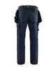 BLAKLADER Trousers | 1745 Navy Blue ToolRig Trousers with Kneepad Pockets in 4-Way Stretch