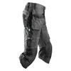 SNICKERS Shorts 6905 with Kneepad Pockets  for SNICKERS Shorts | 6905 Flexi Work Mid Grey Shorts with Kneepad Pockets  with Holster Pockets Cordura with Stretch that have Configuration available in Carpentry