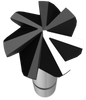 These seven-edged countersinks are designed with a pointed angle and irregular pitch, ensuring a smooth and precise finish in various materials.
