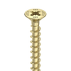 Alternate product image of HECO 4 x 30 Countersunk Head Full Thread Yellow Zinc Steel PZD-2.