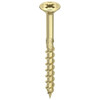 Main product image of HECO 5 x 80 Countersunk Head Partial Thread Yellow Zinc Steel PZD-2.