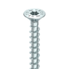 Alternate product image of HECO 4.5 x 45 Countersunk Head Full Thread Silver Zinc Steel HD-20.