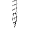 Alternate product image of HECO 5 x 50 Countersunk 60° Head Partial Thread Silver Zinc Steel HD-30.