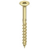Main product image of HECO 4.5 x 45 Countersunk Head Partial Thread Yellow Zinc Steel PZD-2.