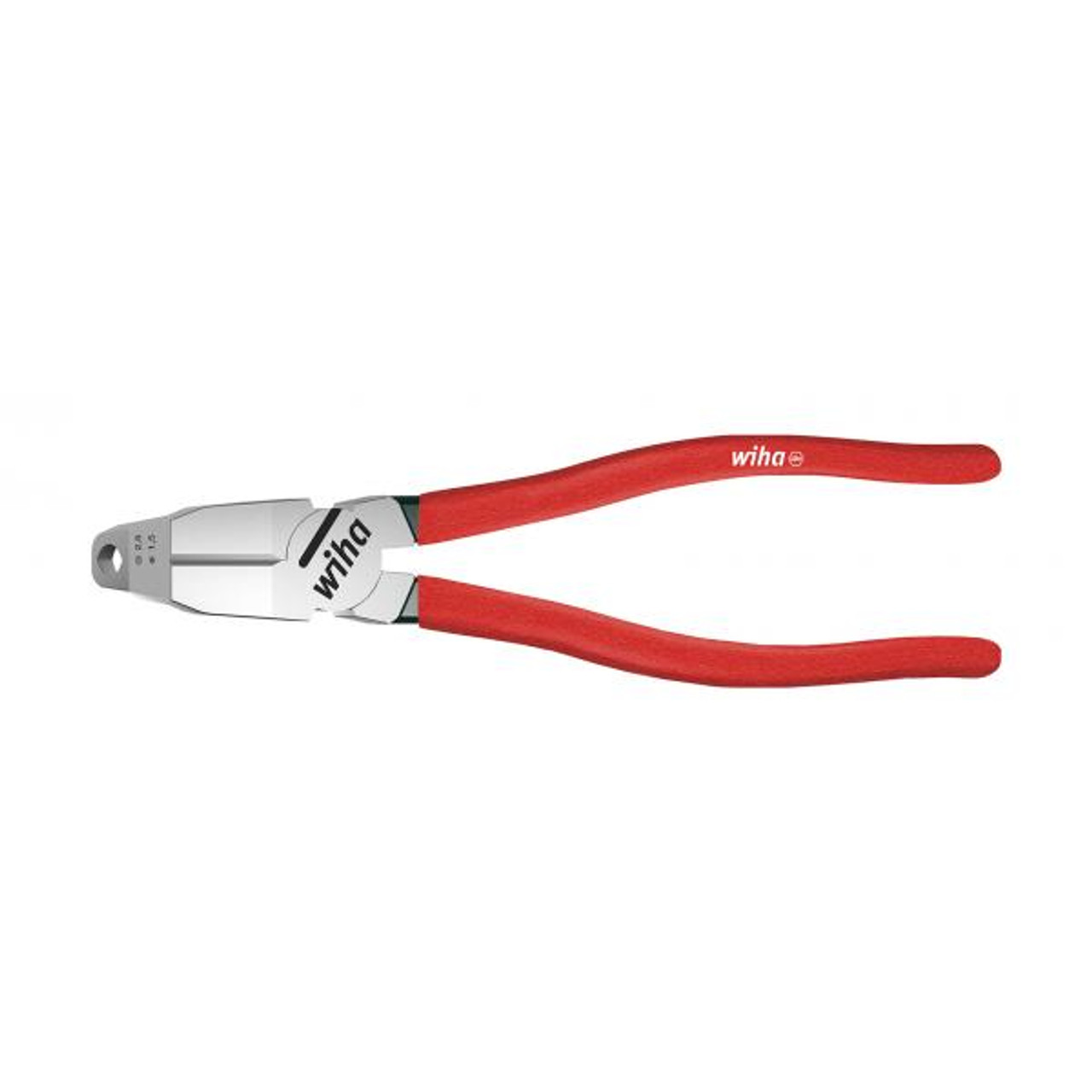 Discover the WIHA Classic Installation Pliers TriCut, designed for cutting and stripping cables. Ideal for hard-to-reach areas