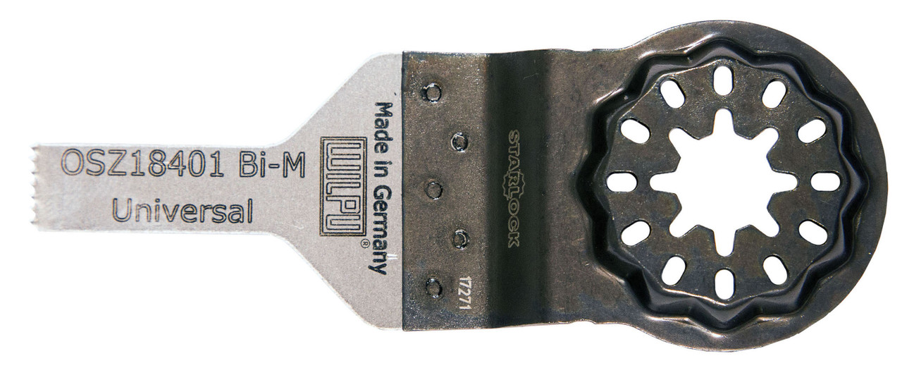 WILPU Multi Tool Blade for Timber, Sheet Metal, Cement Board, the OSZ 184 Saw Blade is for Plunge for Construction