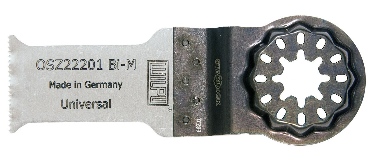 WILPU Multi Tool Blade for Aluminium, Steel, Demolition, the OSZ 223 Saw Blade is for Plunge for Construction