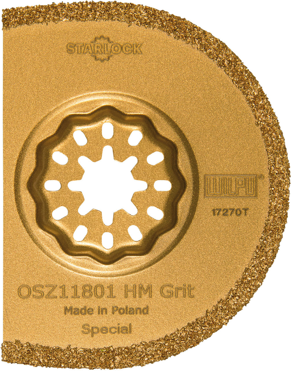 WILPU Multi Tool Blade for Tile, Stone and Wood, the OSZ 118 Saw Blade is for Carbide Rasp for Construction