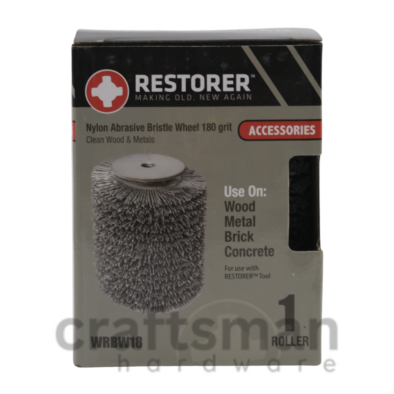 RESTORER TOOL Attachments | Nylon Brush Attachments P180 for Texturing