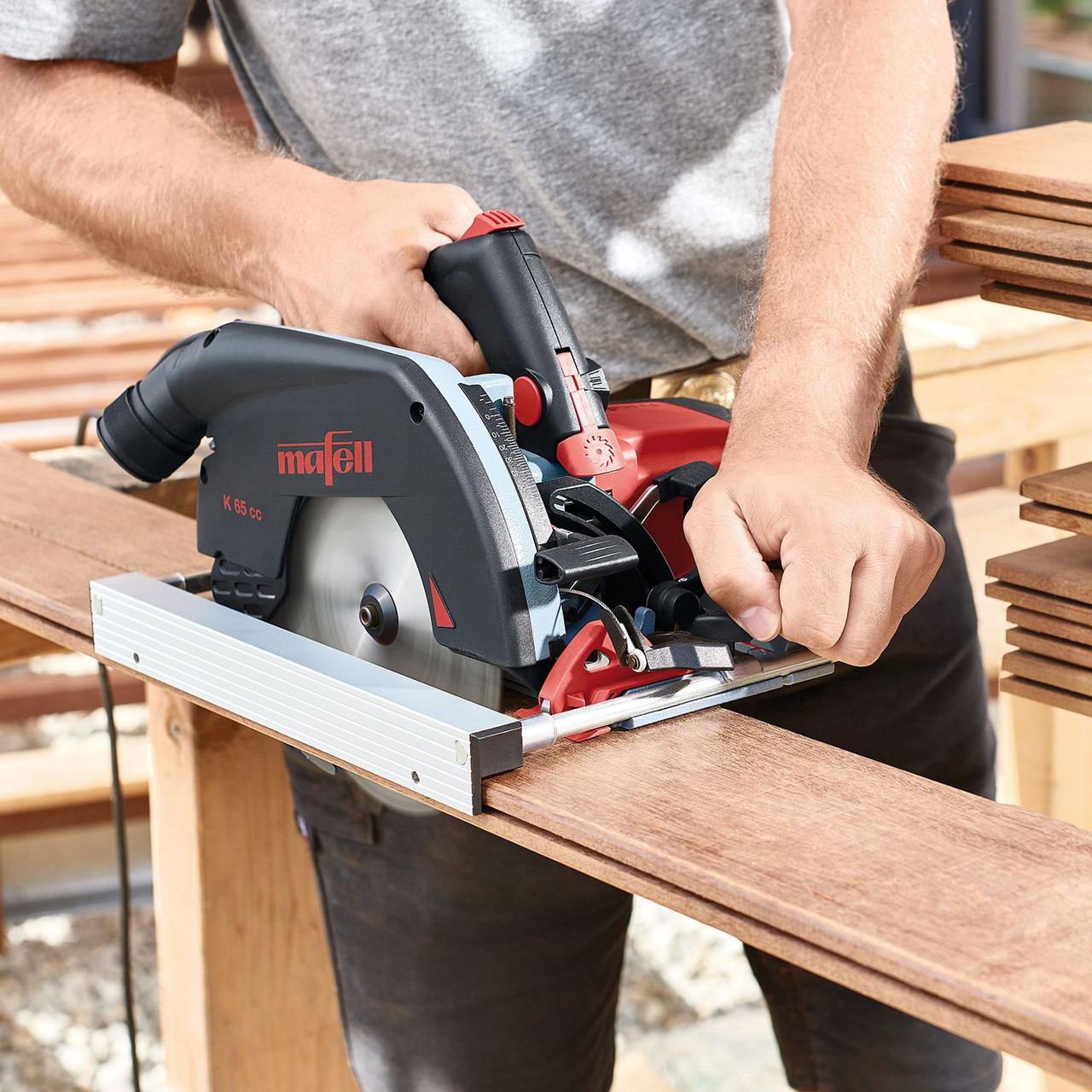 Cordled circular saw designed for precision and versatility in woodworking, available in Melbourne, Sydney and Perth