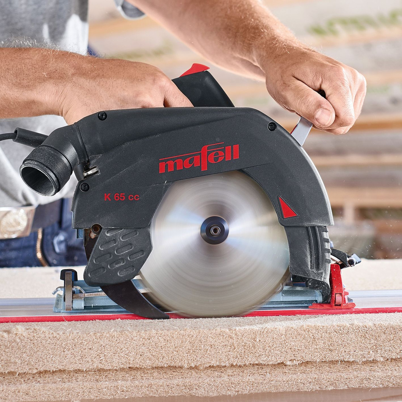 The MAFELL K 65 is a corded circular saw  for professional carpentry, available in Australia and New Zealand